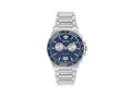 Versace Greca Reaction Quartz Watch, Blue, 43 mm, , VE5N00326