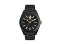 Versace V-Code Quartz Watch, Black, 42 mm,  VE6A00925
