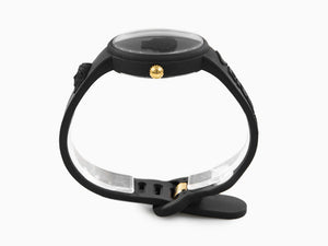 Versace Medusa Pop Quartz Watch, Silicon, Black, 39 mm, VE6G00223