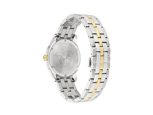 Versace Greca Time GMT Quartz Watch, Gold, Green, 41mm, Sapphire, VE7C00623