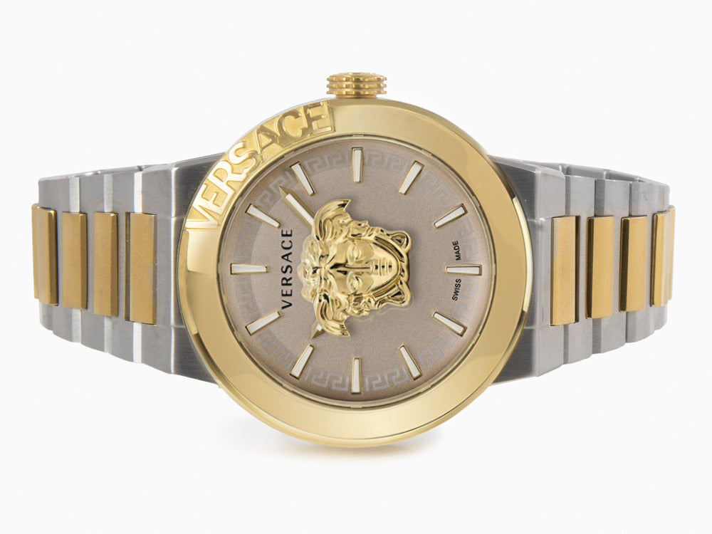 Versace Medusa Infinite Quartz Watch, Brown, 47 mm, Sapphire Crystal, VE7E00423