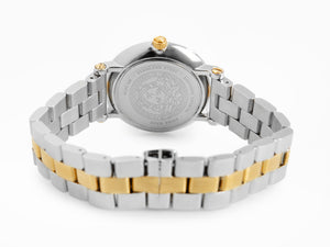 Versace Greca Flourish Quartz Watch, PVD Gold, Green, 35 mm, VE7F00523