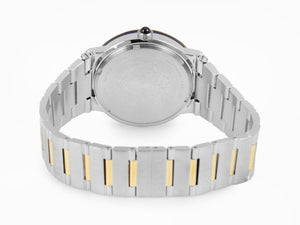 Versace Greca Logo Moonphase Quartz Watch, PVD Gold, Blue, 38 mm, VE7G00223