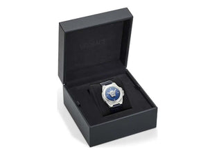 Versace HerA Quartz Watch, Blue, 37 mm, Sapphire Crystal, VE8D00124