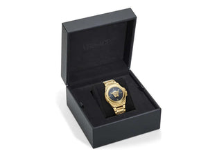 Versace HerA Quartz Watch, PVD Gold, Black, 37 mm, Sapphire Crystal, VE8D00624