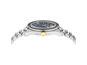 Versace V Dome Quartz Watch, Blue, 42 mm, Sapphire Crystal, VE8E00324