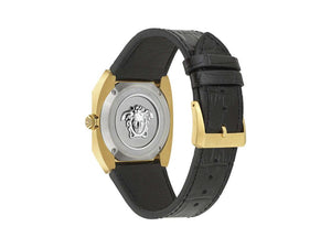 Versace Antares Quartz Watch, PVD Gold, Black, 44 x 41.5 mm, VE8F00224