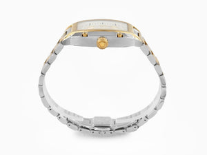 Versace Dominus Lady Quartz Watch, PVD Gold, Silver, 44,8mm x 36mm, VE8K00424