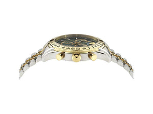 Versace Chrono Master Quartz Watch, PVD Gold, Green, 44 mm VE8R00524