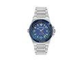 Versace Greca Reaction GMT Quartz Watch, Blue, 41 mm, VE8Y00126