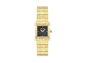 Versace Mosaic Quartz Watch, PVD Gold, Black, 22 mm, Sapphire Crystal, VE9B00324