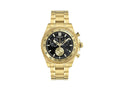 Versace Chrono X Quartz Watch, Recycled Steel, Black, 44 mm, VE9K00524