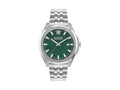 Versace Luxury 3 Hands Quartz Watch, Recycled Steel, Green, 42 mm, VEKKA0425
