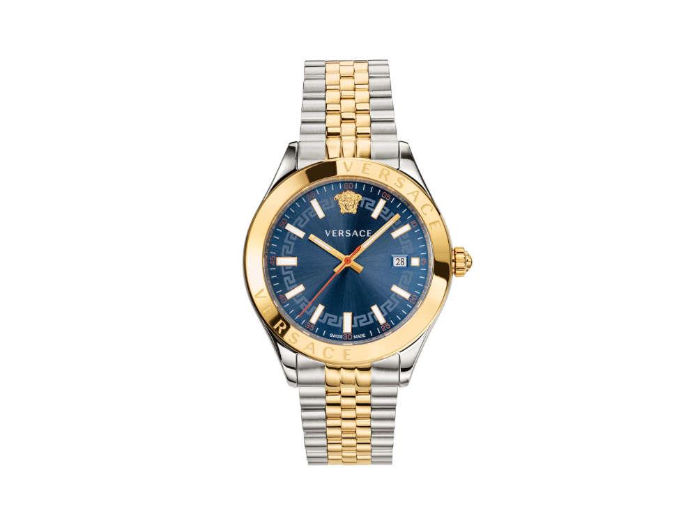 Iguana Blue, - Watch, Sell Hellenyium Quartz Versace VEVK00520 42mm, PVD Gold,