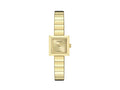Versace V_Square Quartz Watch, Golden, Sapphire Crystal, VEY900526