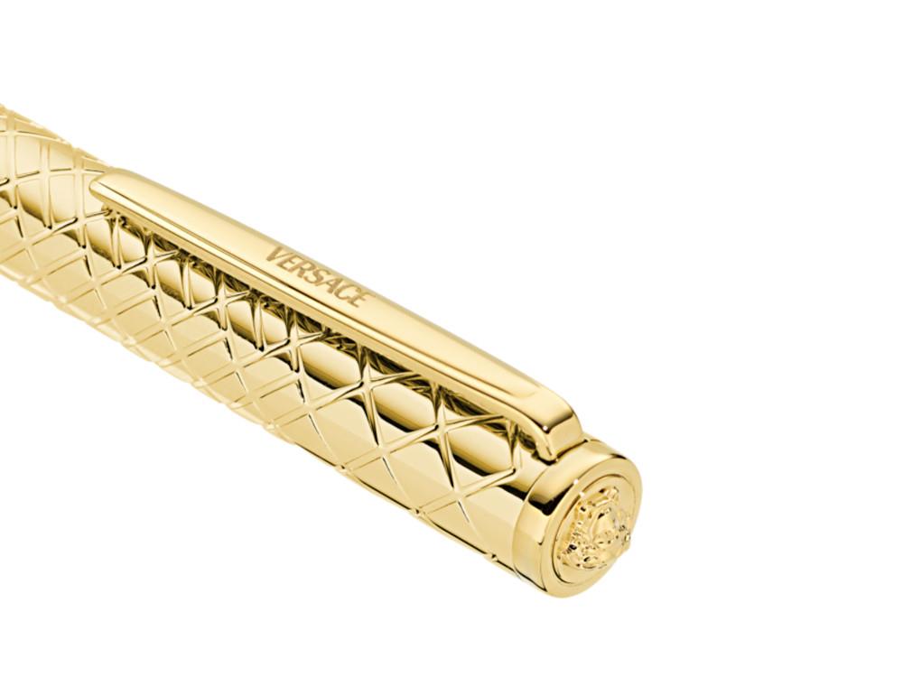Versace Reve Ballpoint pen, Steel, Golden, VRSC00324