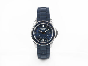 Victorinox Maverick Ladies Quartz Watch, Blue, 34 mm, Rubber strap, V241610