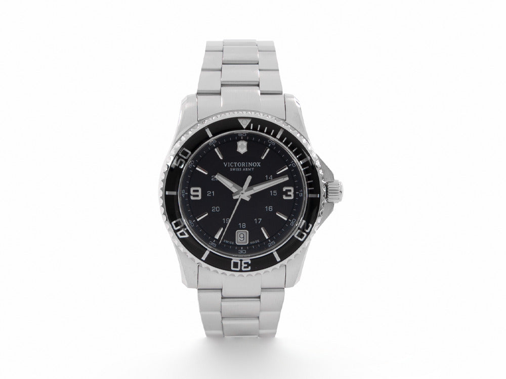 Victorinox Maverick Ladies Quartz Watch, Black, 34 mm, Steel, 10 atm, V241701