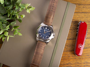 Victorinox I.N.O.X. Automatic Watch, Steel, Blue, 43 mm, 20 atm, V241834