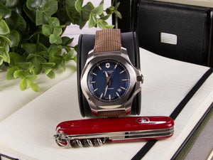 Victorinox I.N.O.X. Automatic Watch, Steel, Blue, 43 mm, 20 atm, V241834