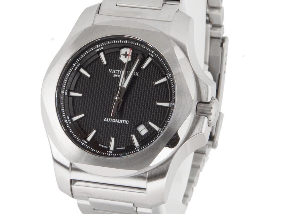 Victorinox I.N.O.X. Automatic Watch, Steel, Black, 43 mm, 20 atm, V241837
