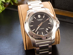 Victorinox I.N.O.X. Automatic Watch, Steel, Black, 43 mm, 20 atm, V241837