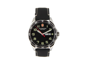 Victorinox Fieldforce Quartz Watch, Black, 42 mm, V241846