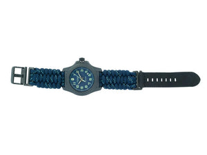 Victorinox I.N.O.X. Carbon Quartz Watch, Blue, 43 mm, Paracord, V241860