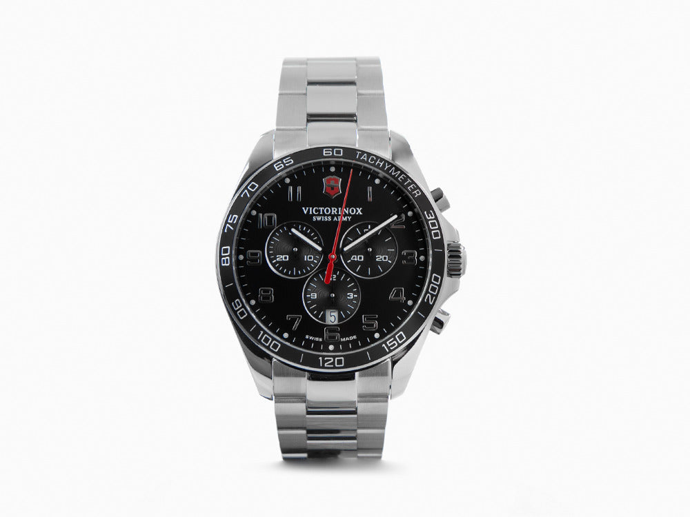 Victorinox Fieldforce Classic Chrono Quartz Watch, Black, 42 mm, V241899