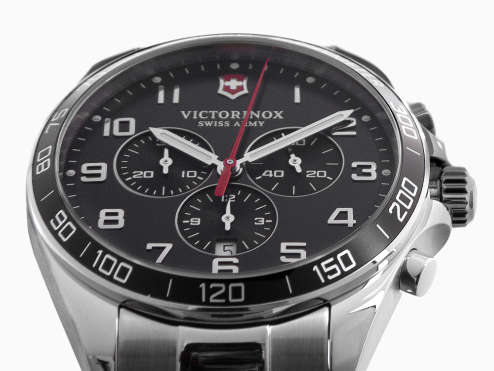 Victorinox Fieldforce Classic Chrono Quartz Watch, Black, 42 mm, V241899