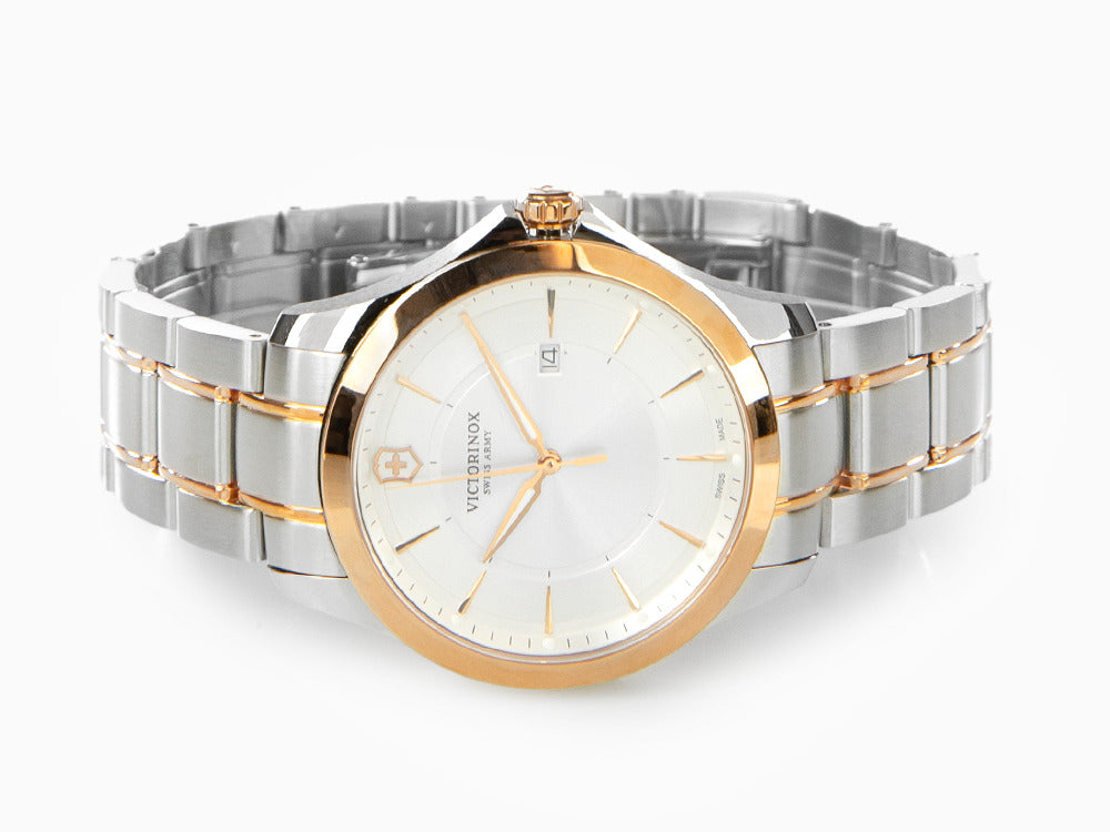 Victorinox Alliance Gent Quartz Watch, Stainless Steel, Grey, 40 mm, V241912