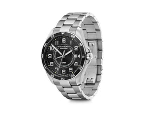 Victorinox Fieldforce Classic GMT Quartz Watch, Black, 42 mm, V241930
