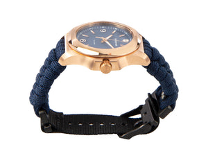 Victorinox I.N.O.X. Ladies Quartz Watch, Blue, 37mm, Paracord, V241955