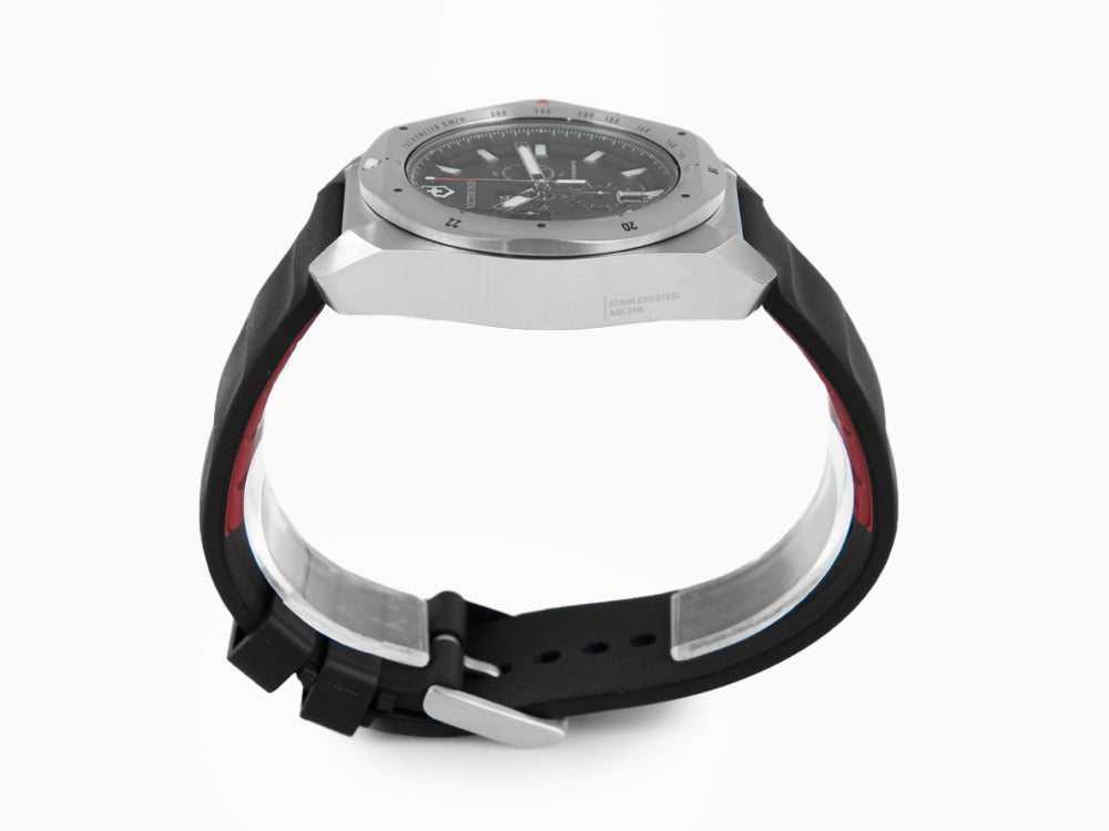 Victorinox I.N.O.X. Chrono Quartz Watch, Black, 43 mm, V241983