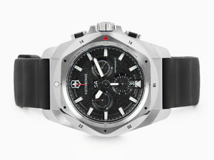 Victorinox I.N.O.X. Chrono Quartz Watch, Black, 43 mm, V241983