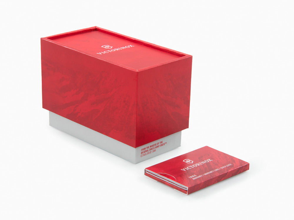 Victorinox I.N.O.X. Chrono Quartz Watch, Black, 43 mm, V241983