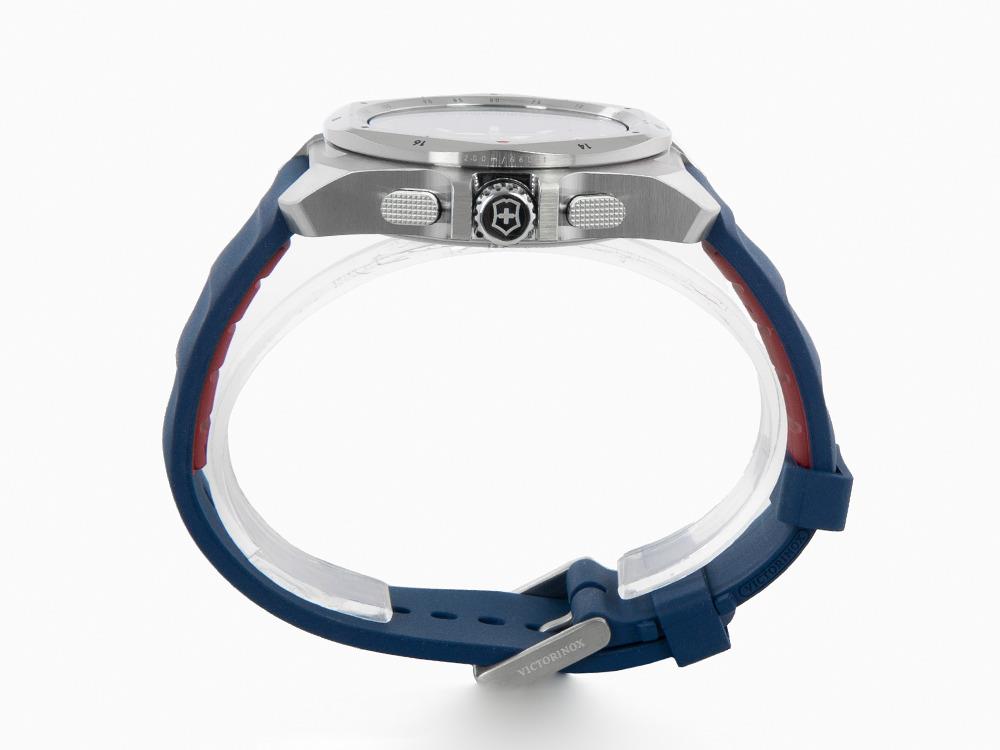 Victorinox I.N.O.X. Chrono Quartz Watch, Blue, 43 mm, V241984