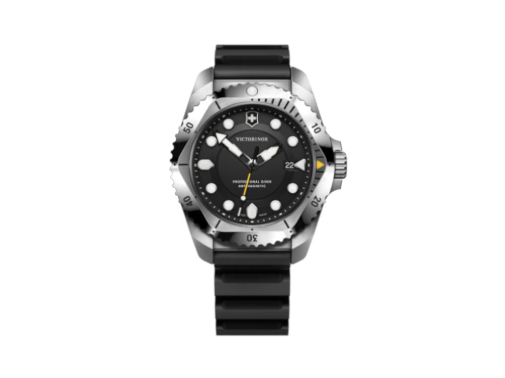 Victorinox Dive Pro Quartz Watch, Black, 43 mm, V241990