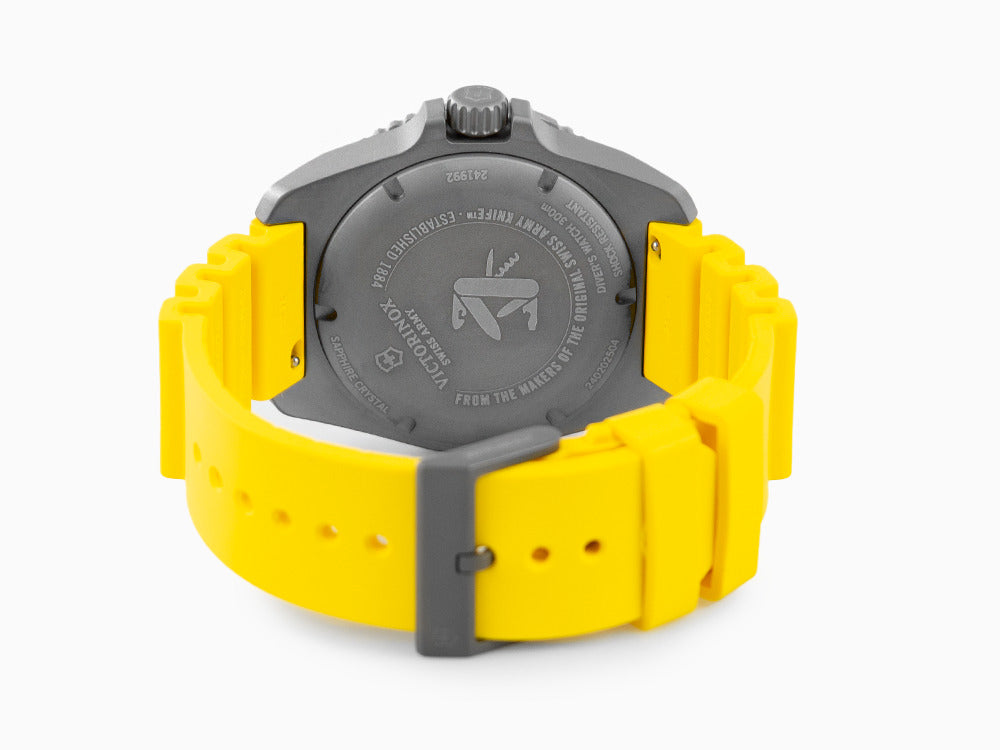 Victorinox Dive Pro Quartz Watch, Titanium, Black, 43 mm, V241992