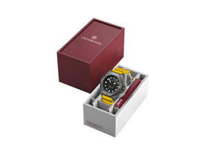 Victorinox Dive Pro Quartz Watch, Titanium, Black, 43 mm, V241992