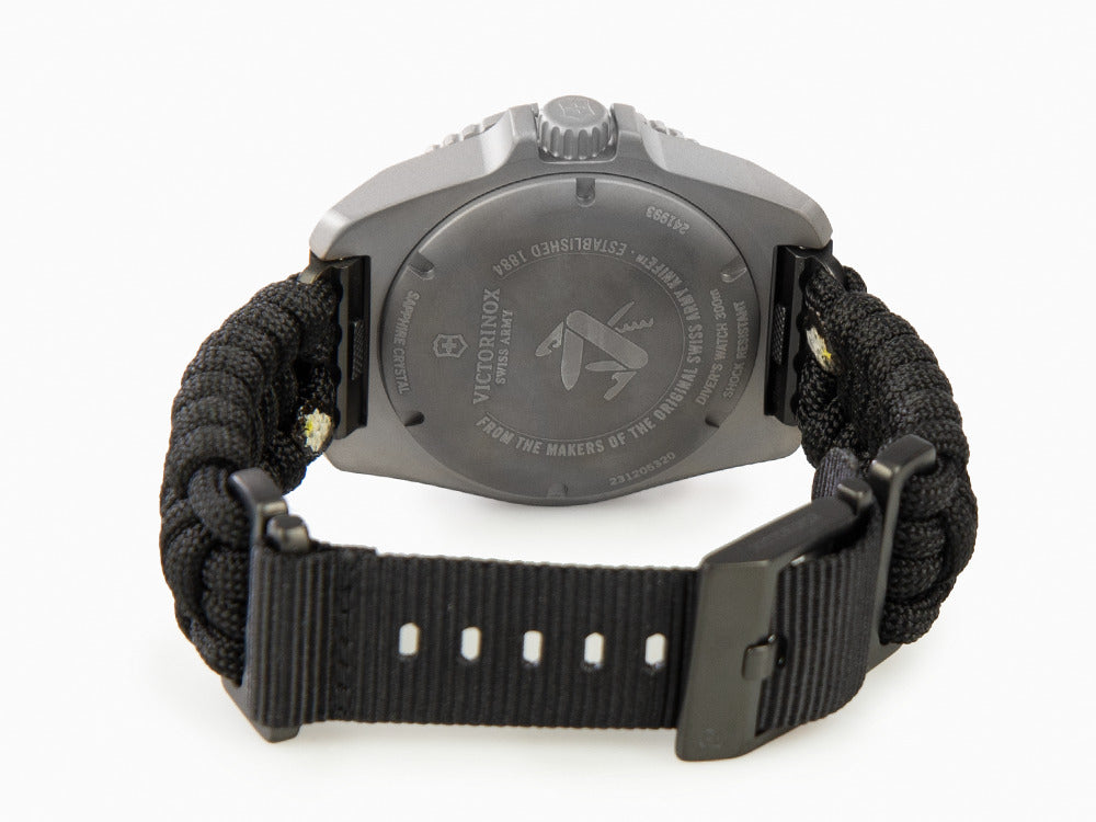Victorinox Dive Pro Quartz Watch, Titanium, Black, 43 mm, V241993.1