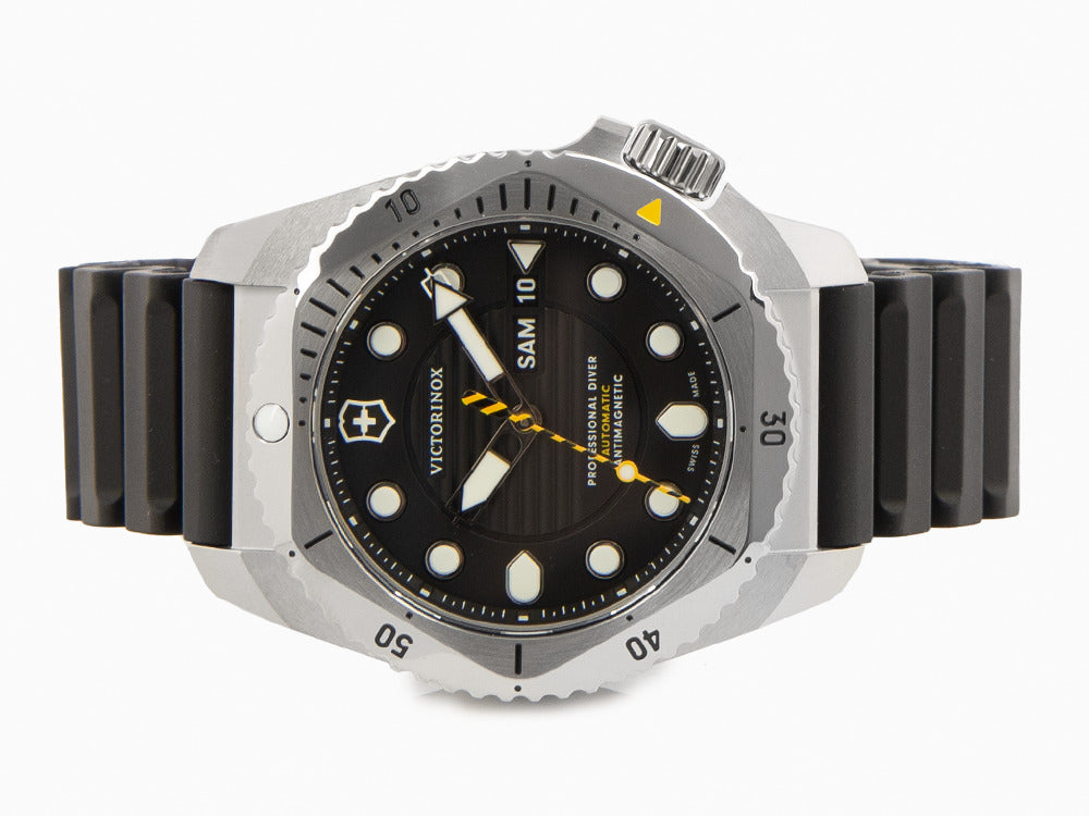 Victorinox Dive Pro Automatic Watch, Black, 43 mm, 30 atm, Day, V241994