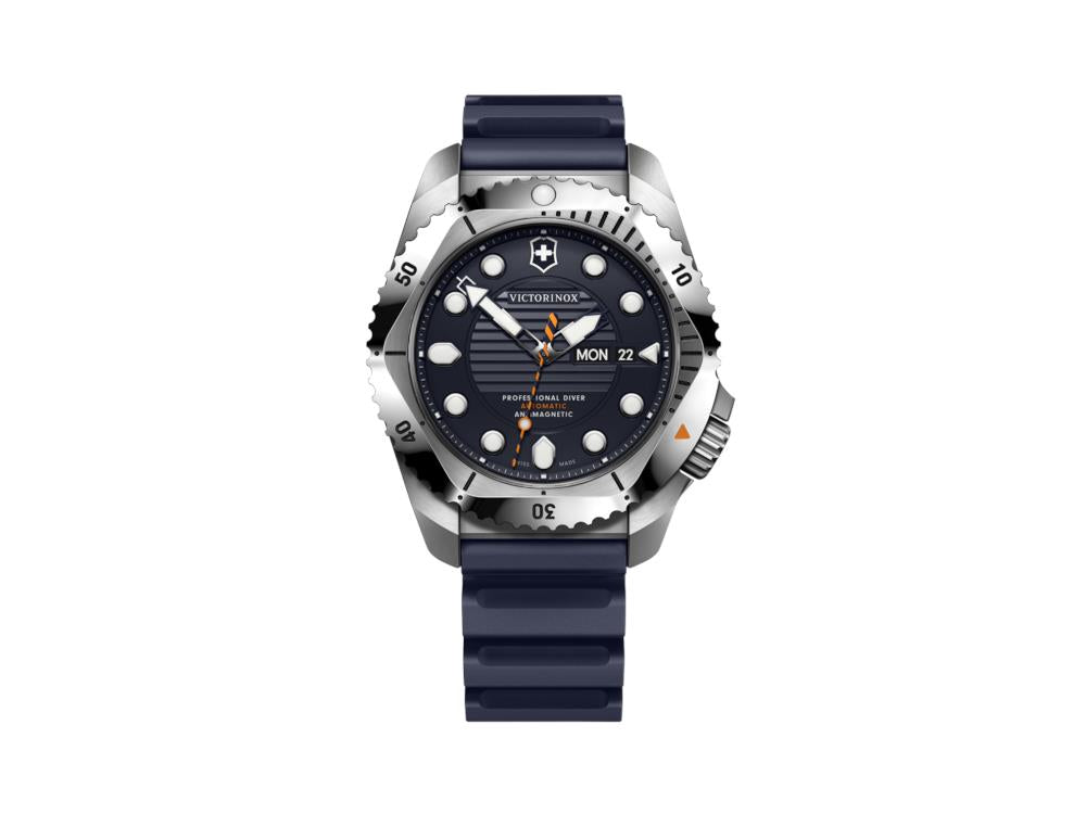 Victorinox Dive Pro Automatic Watch, Blue, 43 mm, 30 atm, Day, V241995