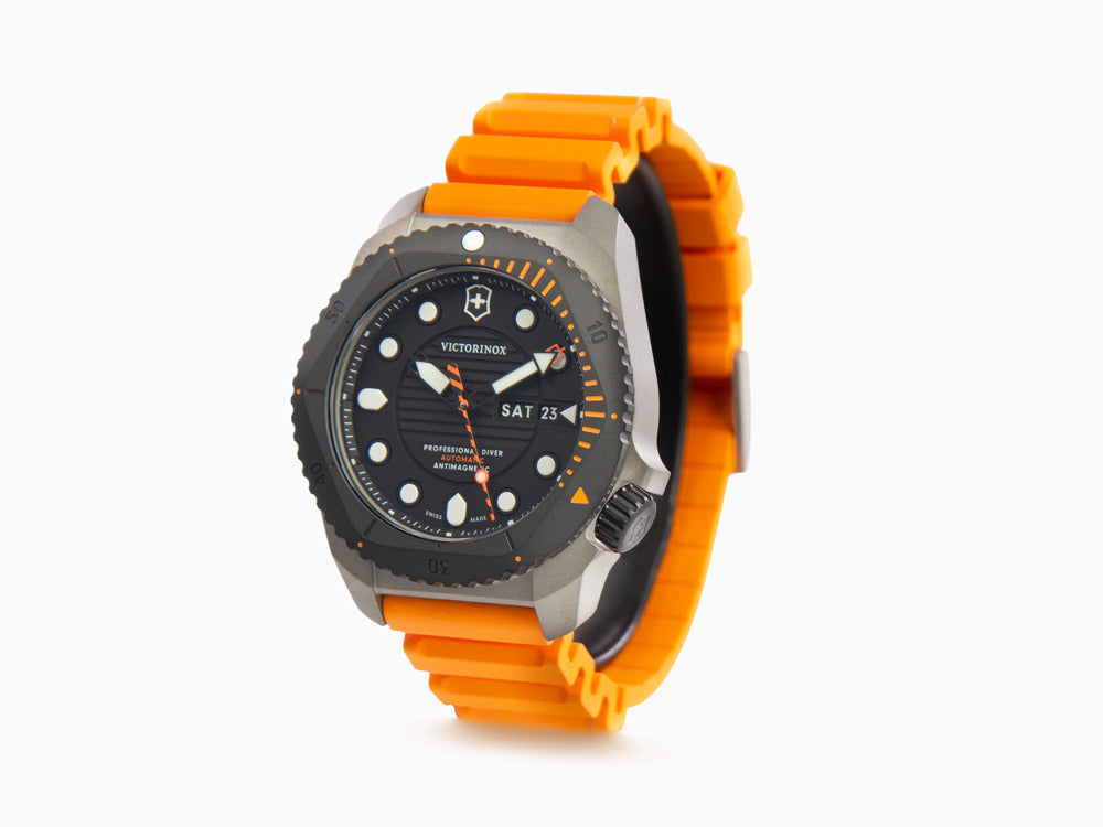 Victorinox Dive Pro Automatic Watch, Titanium, Black, 43 mm, 30 atm, V241996