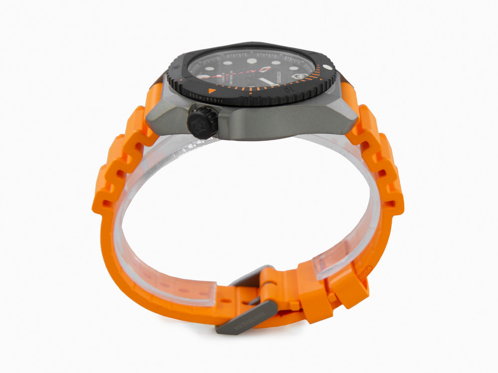 Victorinox Dive Pro Automatic Watch, Titanium, Black, 43 mm, 30 atm, V241996