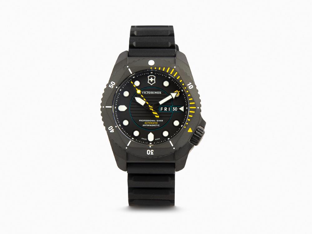Victorinox Dive Pro Automatic Watch, Titanium PVD, Black, 43 mm, 30 atm, V241997