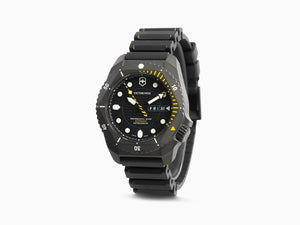 Victorinox Dive Pro Automatic Watch, Titanium PVD, Black, 43 mm, 30 atm, V241997