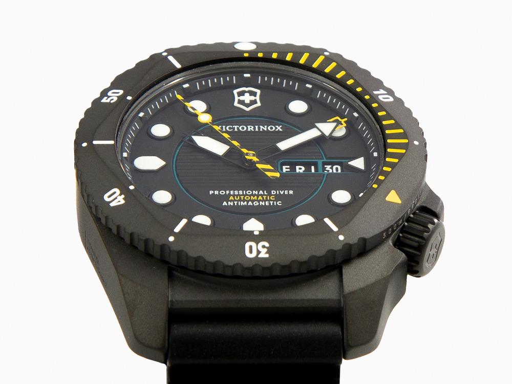 Victorinox Dive Pro Automatic Watch, Titanium PVD, Black, 43 mm, 30 atm, V241997