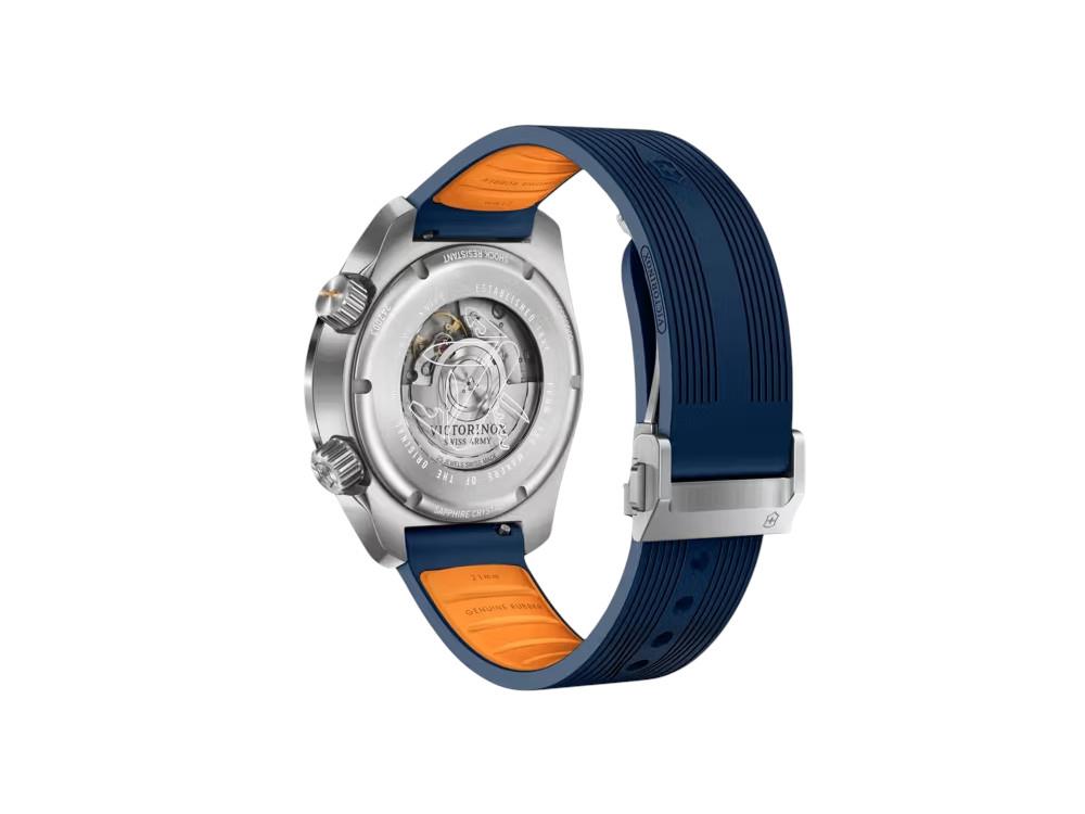 Victorinox Air Pro Automatic Watch, Stainless Steel 316L, Blue, 43 mm, V242003