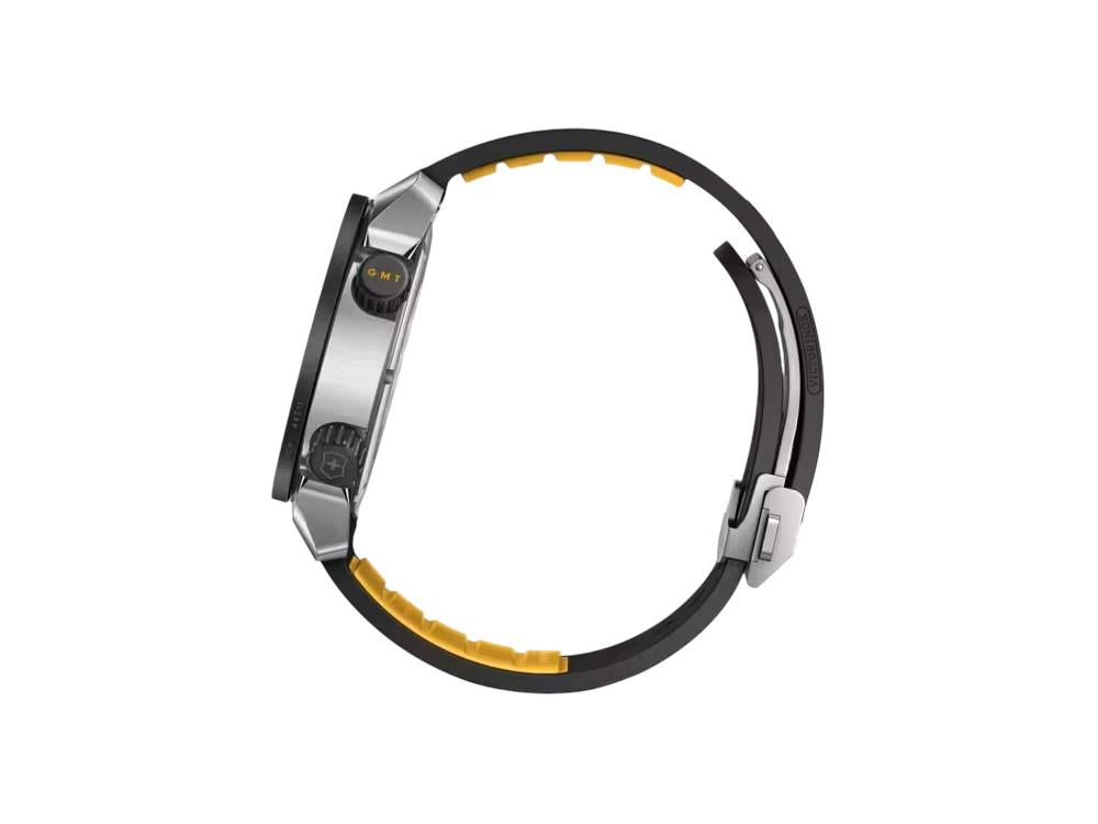 Victorinox Air Pro Automatic Watch, Stainless Steel 316L, Black, 43 mm, V242005